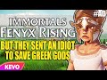 Immortals Fenyx Rising but they sent an idiot to save Greek gods