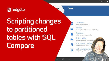 Scripting Changes to Partitioned Tables with SQL Compare