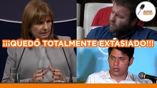 BULLRICH DEJÓ TOTALMENTE EXTASIADO A UN PERIODISTA MEGA-ZURDO POR LA REFORMA DEL CÓDIGO PENAL