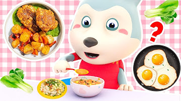 Nhạc Thiếu Nhi Wolfoo - Ăn Cơm Cho Thật Ngon, Nhạc Thiếu Nhi Hoạt Hình Wolfoo Vui Nhộn, 4K