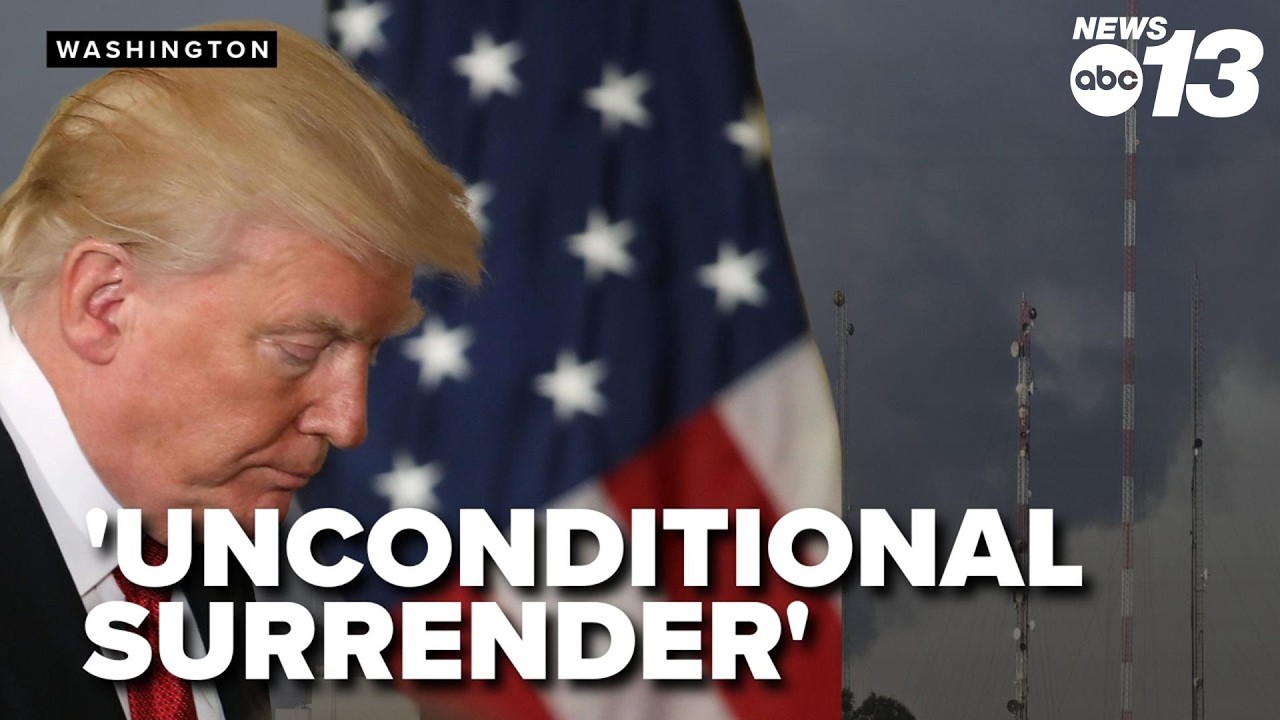 Trump's ULTIMATUM for the Iran conflict Strikes go on