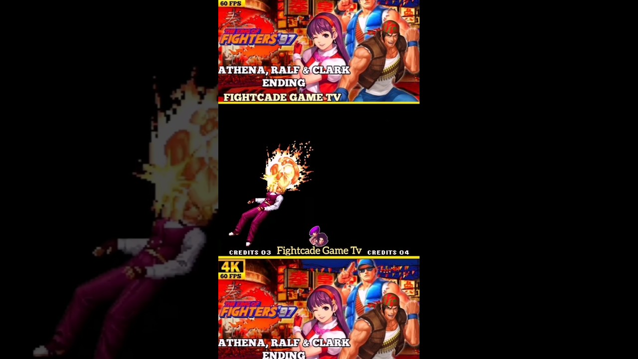 KOF 97 - Athena vs King - The King of Fighters 97