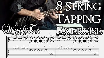 8 String Tapping Exercise [ With Tab! ] Taken from 