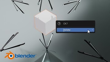 Deleted Default Cube - Blender - Looped Animation Short Film - Seamless and Satisfying Animation