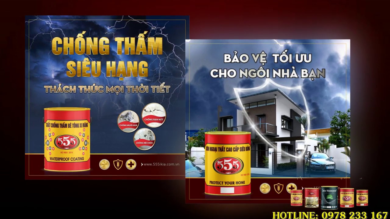 SƠN IKIA 555 CÔNG NGHỆ MỸ - SDT: 0978 233 167 - YouTube