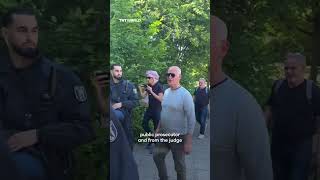 Pro-Palestine protester arrested third time over lapel pin in Berlin
