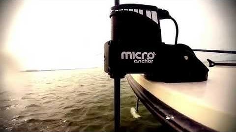 Bow Mounted Power-Pole Micro Anchor on a Maverick HPX 18