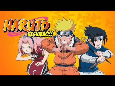 RESUMO DE NARUTO CLÁSSICO COMPLETO 