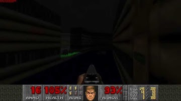 Doom 2: Hell on Earth Playthrough - Map 2: Underhalls (100% kills and 100% secrets)