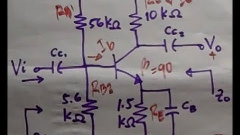ac Analysis of a BJT VDB using re model