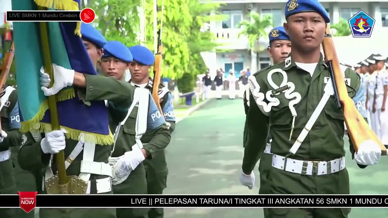 PELEPASAN TARUNA/I TINGKAT III ANGKATAN 56 SMKN 1 MUNDU CIREBON TAHUN 2023