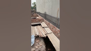 Amazing Construction Skills - Install the foundation steel #concrete #foundation #shorts