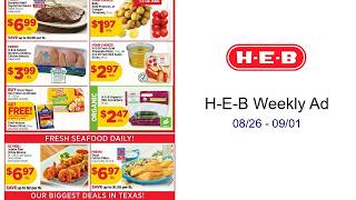 H-E-B Weekly Ad 08/26 - 09/01 Heb Weekly Ad