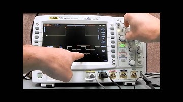 RIGOL DS6104 1GHz -- Part 2 demo of math, frame-mem-capture,analysis,pass,fail functions.