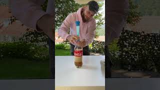 ⁣Coke and Mentos Explosion! #shorts