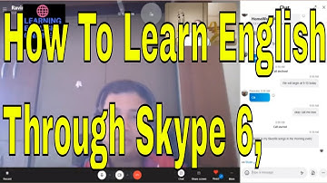How To Learn English Through Skype 6, How To Learn English With An Indian Accent Official Video!