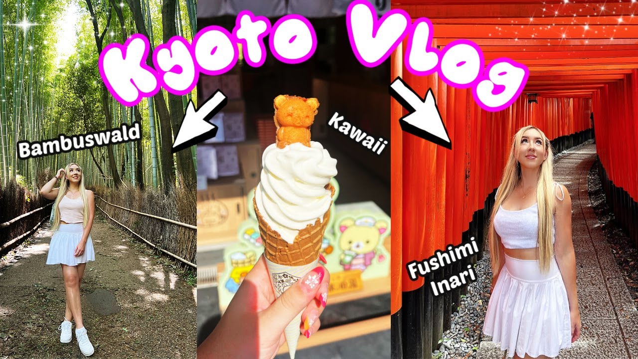 Lohnt sich KYOTO in JAPAN 1 TAG lang zu BESUCHEN (Bambus FOREST, Fushimi Inari SCHREIN, MiFFY CAFE)