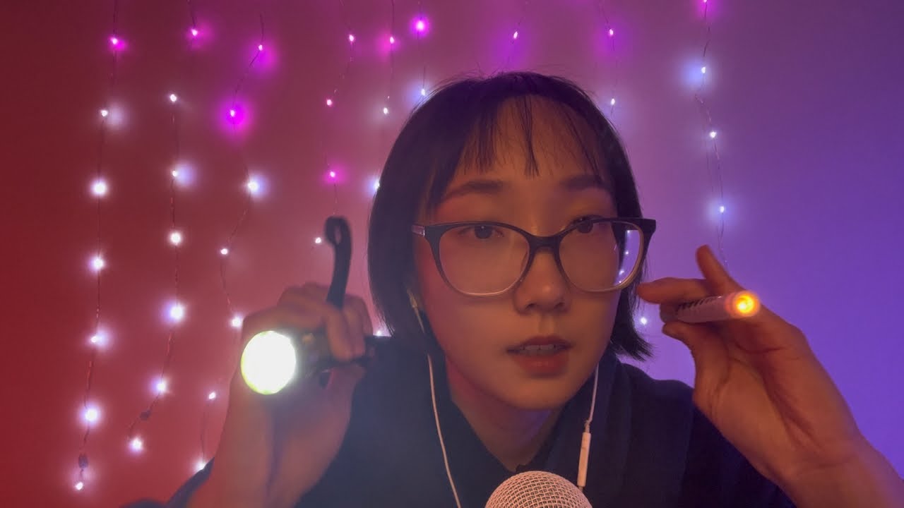 ASMR Follow the Light ✨ Don’t Blink Challenge | Strange Instructions & Visual Triggers for Tingles