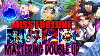 WILD RIFT MISS FORTUNE ADC GAMEPLAY | MASTERING DOUBLE UP - MISS FORTUNE BUILD RUNES