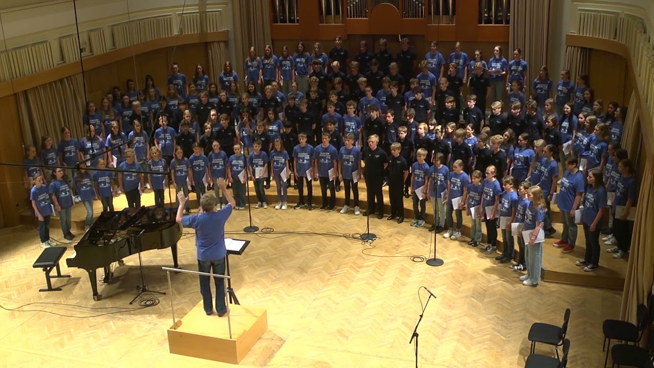 PA SE SLIŠ' (prim. ljudska, prir. K. Pahor) ~ Adolf Fredriks Gosskör & Slovenski otroški zbor 2023