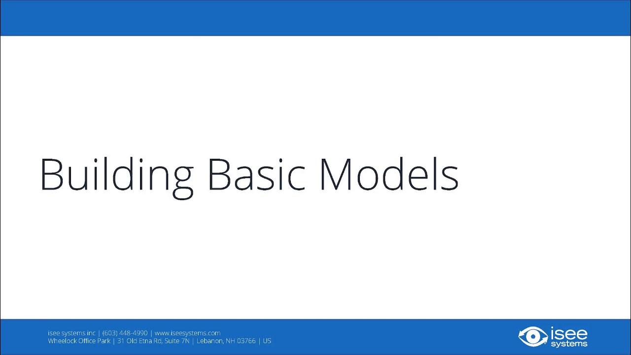 Tutorial: Building Basic Models - YouTube