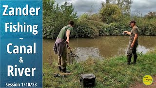 Zander Fishing On the Canal & River Avon - 1/10/23 (Video 441) screenshot 4