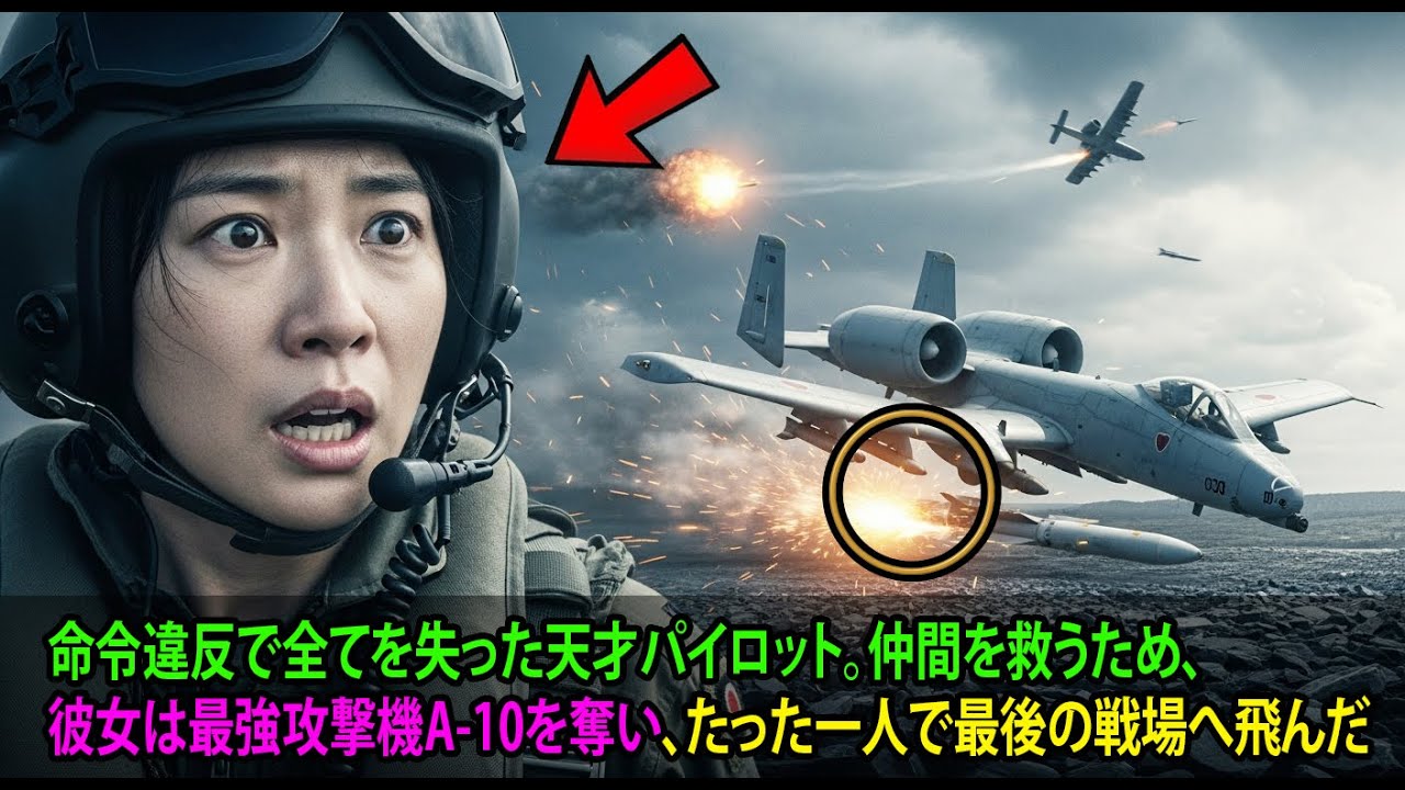 命令違反で全てを失った天才パイロット。仲間を救うため、彼女は最強攻撃機A-10を奪い、たった一人で最後の戦場へ飛んだ...