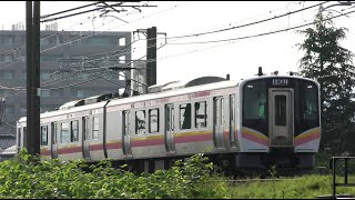 信越本線上り始発420M【4K】E129系A21編成