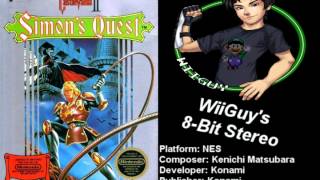 Video thumbnail of "Castlevania 2: Simon's Quest (NES) Soundtrack - 8BitStereo *OLD MIX*"