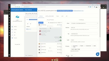 JavaScript upload widget - add comments to files, log | PlaneUpload Feature 7