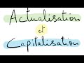 Capitalisation  actualisation  taux proportionnel  taux quivalent