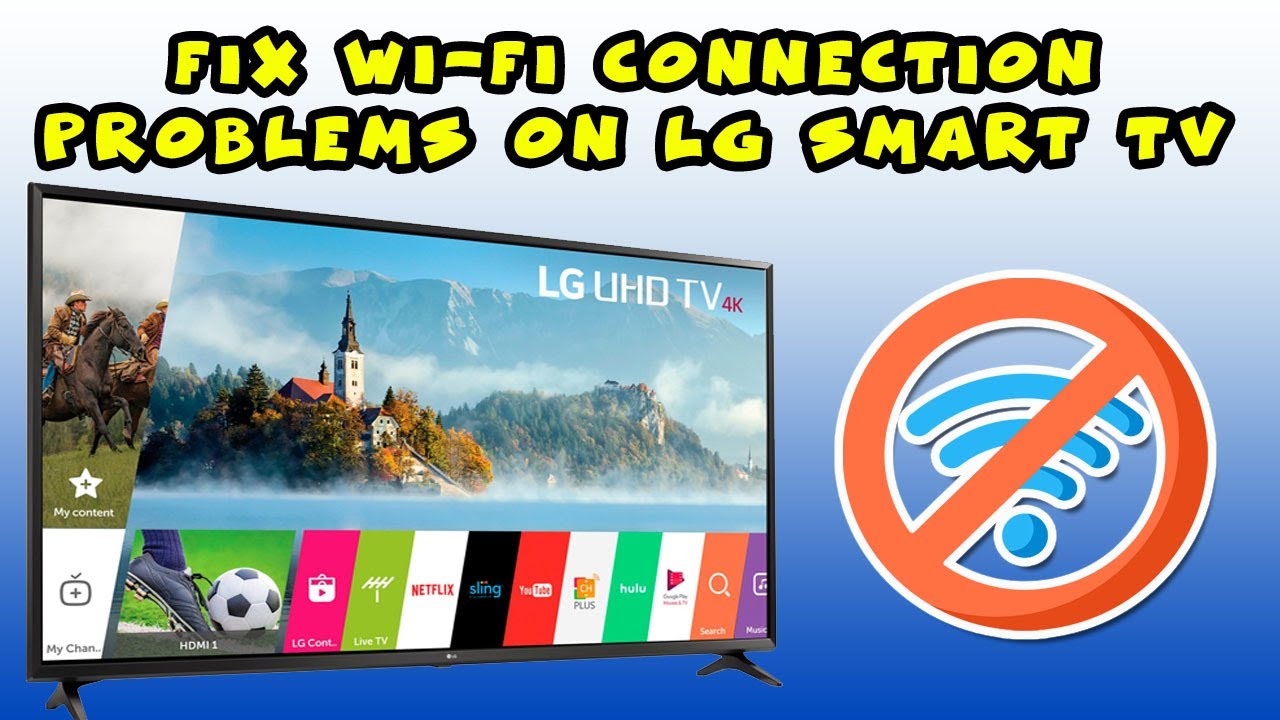 ต่อเน็ตเข้าทีวี lg  New  How to fix Internet Wi-Fi Connection Problems on LG Smart TV - 3 Solutions!