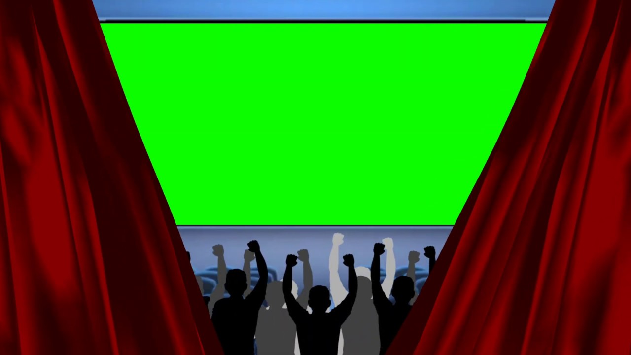 Stage curtains on Theatre effects green screen shot YouTube
