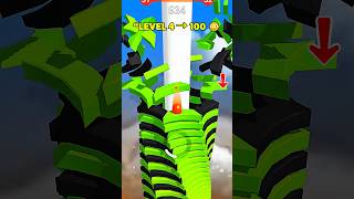 IMPOSSIBLE STACK BALL Part 4.  #shorts #stackball #gaming