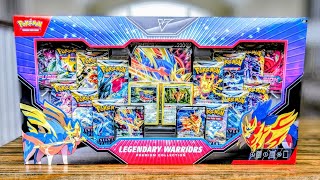 Opening Walmarts MASSIVE Legendary Warriors Premium Collection Box!