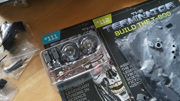 Hachette - Build The Terminator - Issues 111 and 112