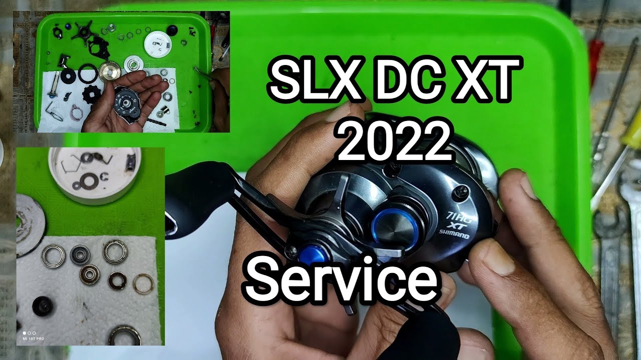 2022 SLX DC XT  How to open and service the shimano slx dc xt