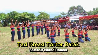 TARI KREASI TORTOR BATAK TOBA MODERN MARSIADAPARI - SAMOSIR ISLAND DANCER