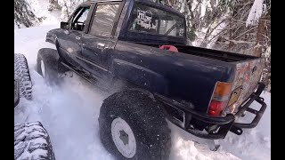 New Years Day 2022 PNW Snow Wheeling Oregon Cascades