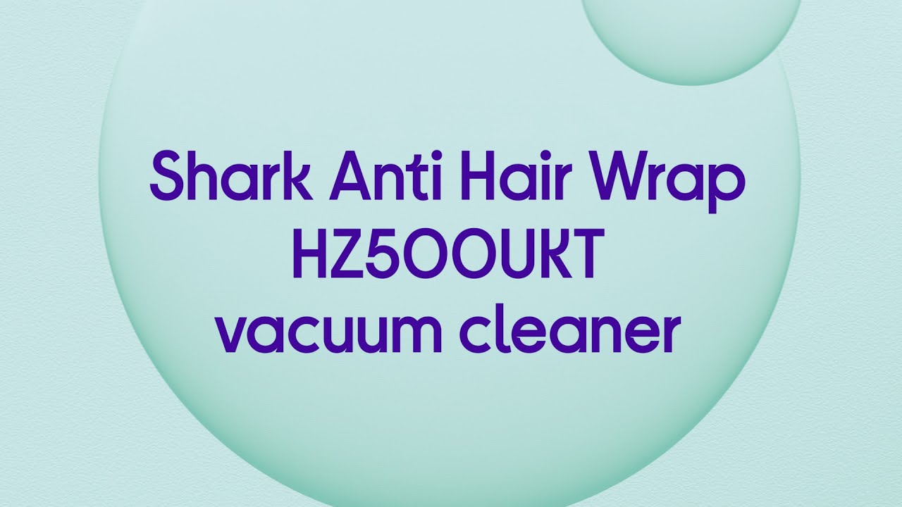 Shark Anti Hair Wrap HZ500UKT Upright Bagless Vacuum Cleaner Grey