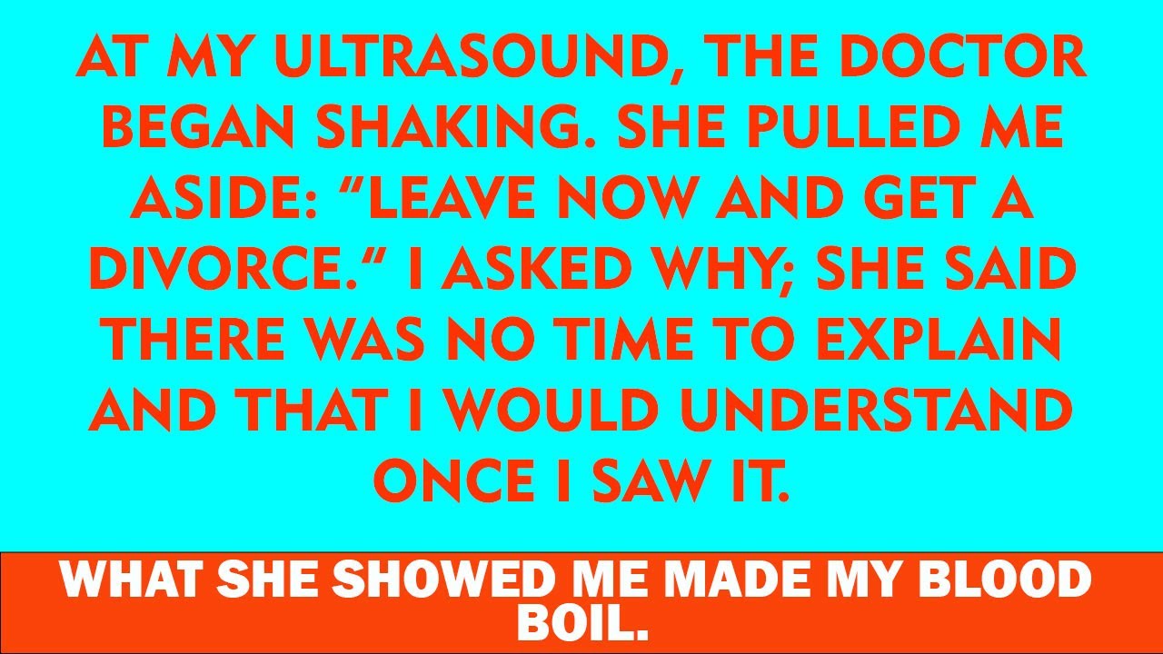 The Doctor Saw My Ultrasound and Urged Me to Divorce—The Truth Shocked Me