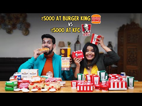 5000 at Burger King vs 5000 at KFC OK Tested