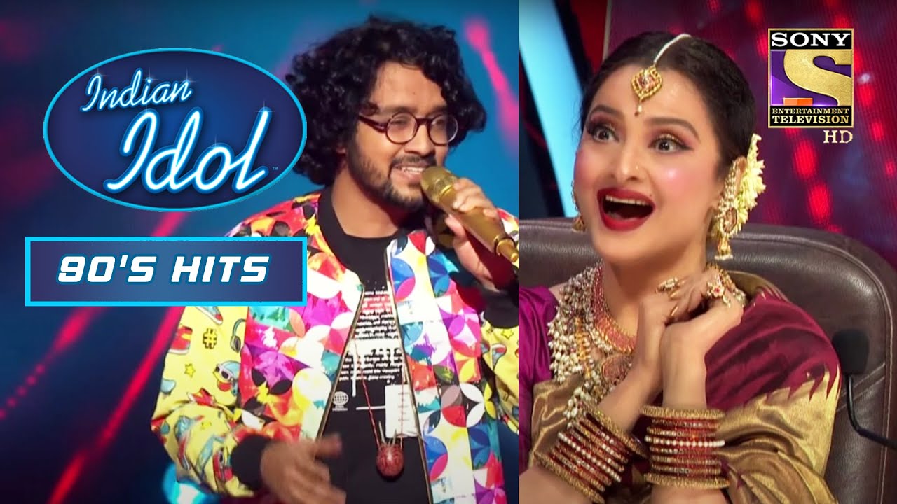 Nihal  Singing  Rekha      Indian Idol  Himesh  90s Hits