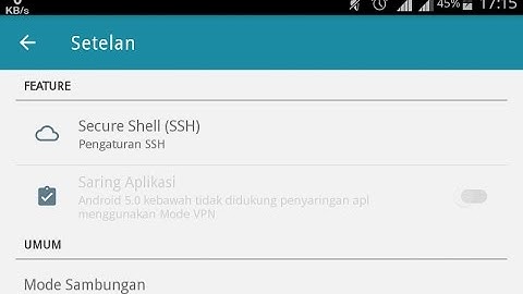 Cara  memasukan akun "SSH" pada http injector (PEMULA)