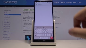 How to Activate High Contrast Text in SONY Xperia 1 –Find Text Options