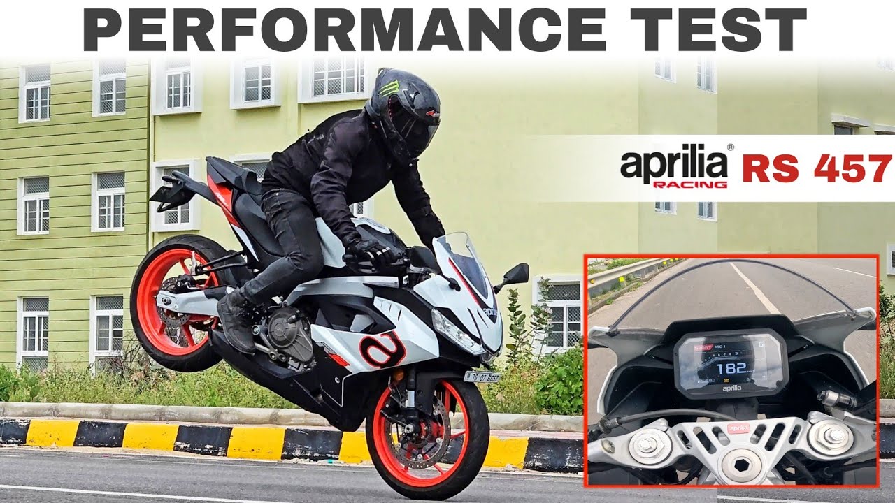 Aprilia RS 457 Complete RIDE REVIEW - Acceleration & Speed test |What can be better?