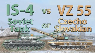 WOT Blitz Face Off || Vz. 55 vs IS-4