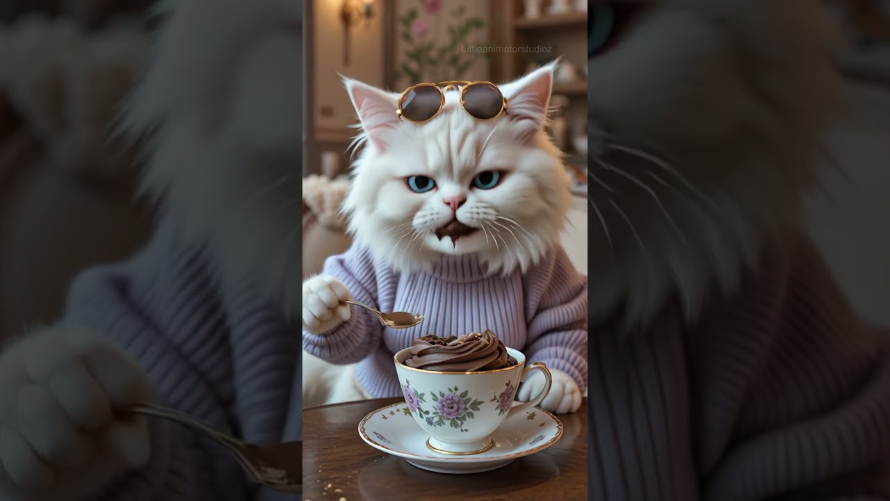 I Made Cat-Friendly Chocolate Mousse