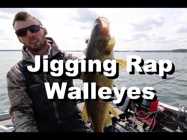 Targeting Steep Edges for Fall Walleyes With Jigging Raps 