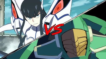 Kill La Kill - IF - Satsuki Kiryuin (Dual Wield) vs. Uzu Sanageyama